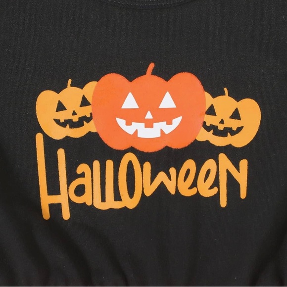 Size 2-3T Girls Halloween Cosplay Pumpkin Costume. New - Picture 2 of 6